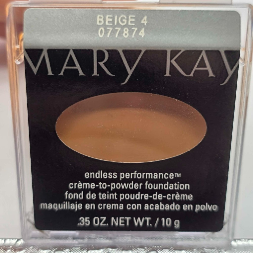 Mary Kay Endless Performance Creme To Powder Beige 4 New 077874 Discontinued